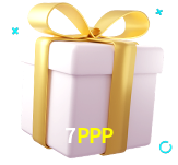 Receba seus bônus de boas-vindas no 7PPP
