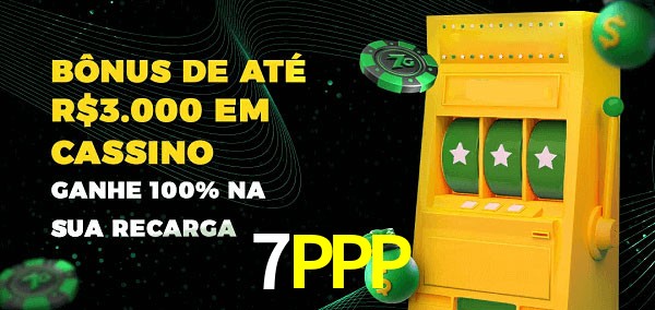 7PPP melhor bônus de depósito